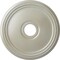 Ekena Millwork Diane Ceiling Medallion (Fits Canopies up to 5 3/8"), 18"OD x 3 5/8"ID x 1 1/8"P, Flash Blue CM18DIFBS - alternate 1